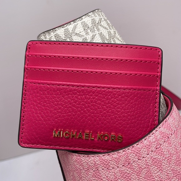 MICHAEL KORS
Large Pebbled Leather Card Holder Case
Electric Pink 
NWT - Picture 10 of 16